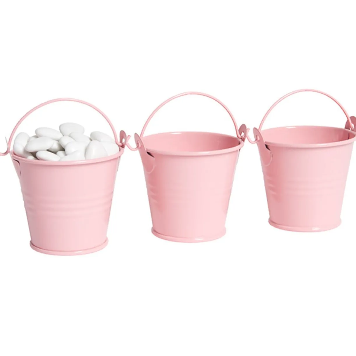 Outlet Gifi Mini seau rose x3