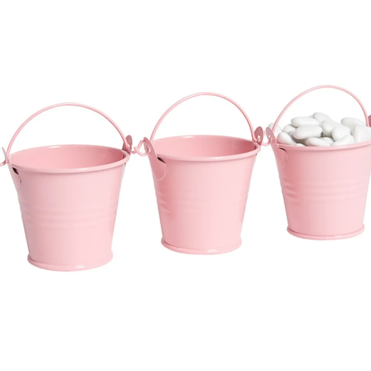 Outlet Gifi Mini seau rose x3