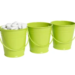 Clearance Gifi Mini seau vert anis x3