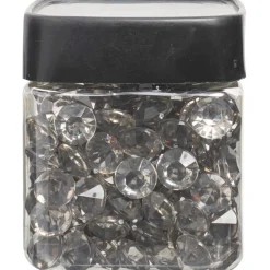 Sale Gifi Minis diamants décoratifs argentés transparents