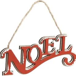 Gifi Mot Noël à suspendre mdf décoration traditionnel^ Décoration Sapin