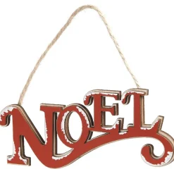 Gifi Mot Noël à suspendre mdf décoration traditionnel^ Décoration Sapin