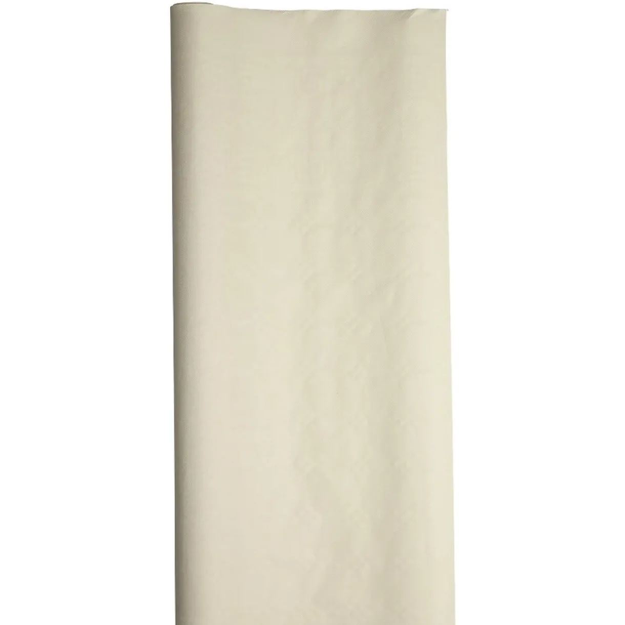 Sale Gifi Nappe damassée blanc lin en papier 6 m