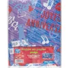 Best Gifi Nappe en papier anniversaire design rock