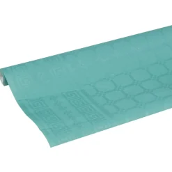Clearance Gifi Nappe en papier damassé vert émeraude