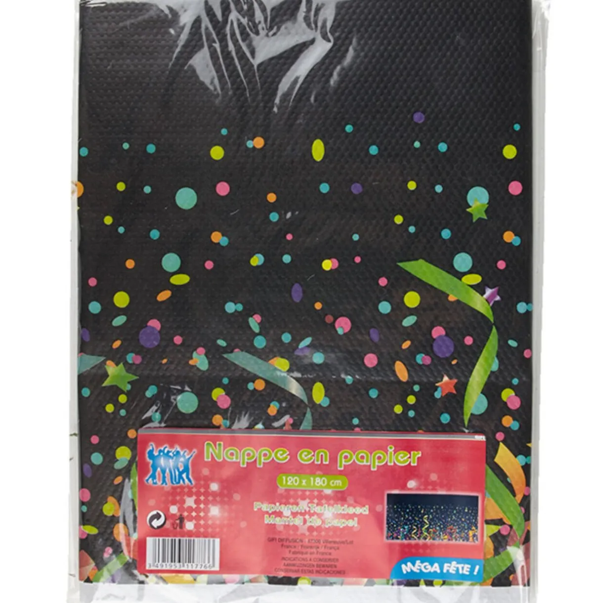 Clearance Gifi Nappe en papier design cotillons