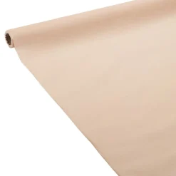 Sale Gifi Nappe en papier voie sèche effet tissu blanc lin 4 m
