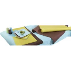 Clearance Gifi Nappe gauffrée bleu clair en papier 20 m