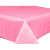 Outlet Gifi Nappe jetable damassée vieux rose en papier 6 m