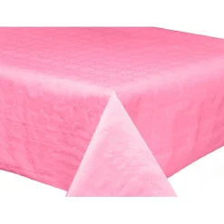 Outlet Gifi Nappe jetable damassée vieux rose en papier 6 m