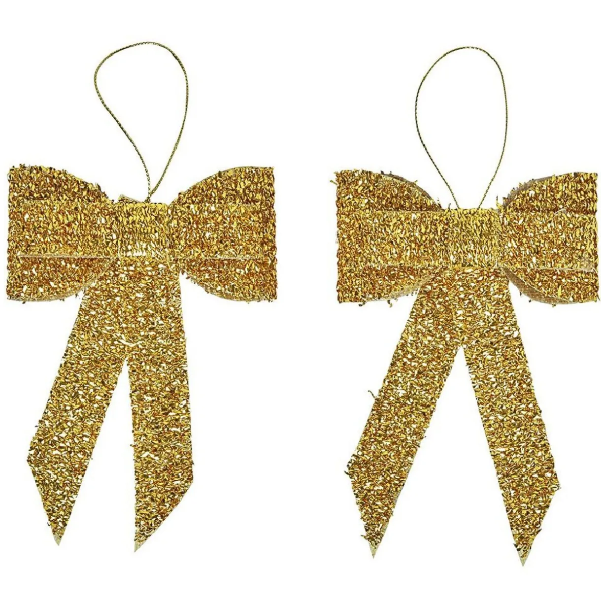 Gifi Noeud lumineux doré 10 LED^ Décoration Sapin