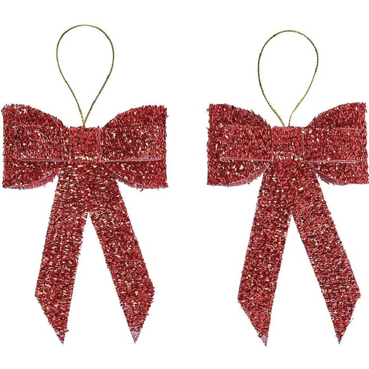 Gifi Noeud lumineux rouge 10 LED^ Décoration Sapin