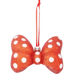 Gifi Noeud papillon Disney Minnie rouge et blanc à suspendre 11xH8,5cm^ Décoration Sapin