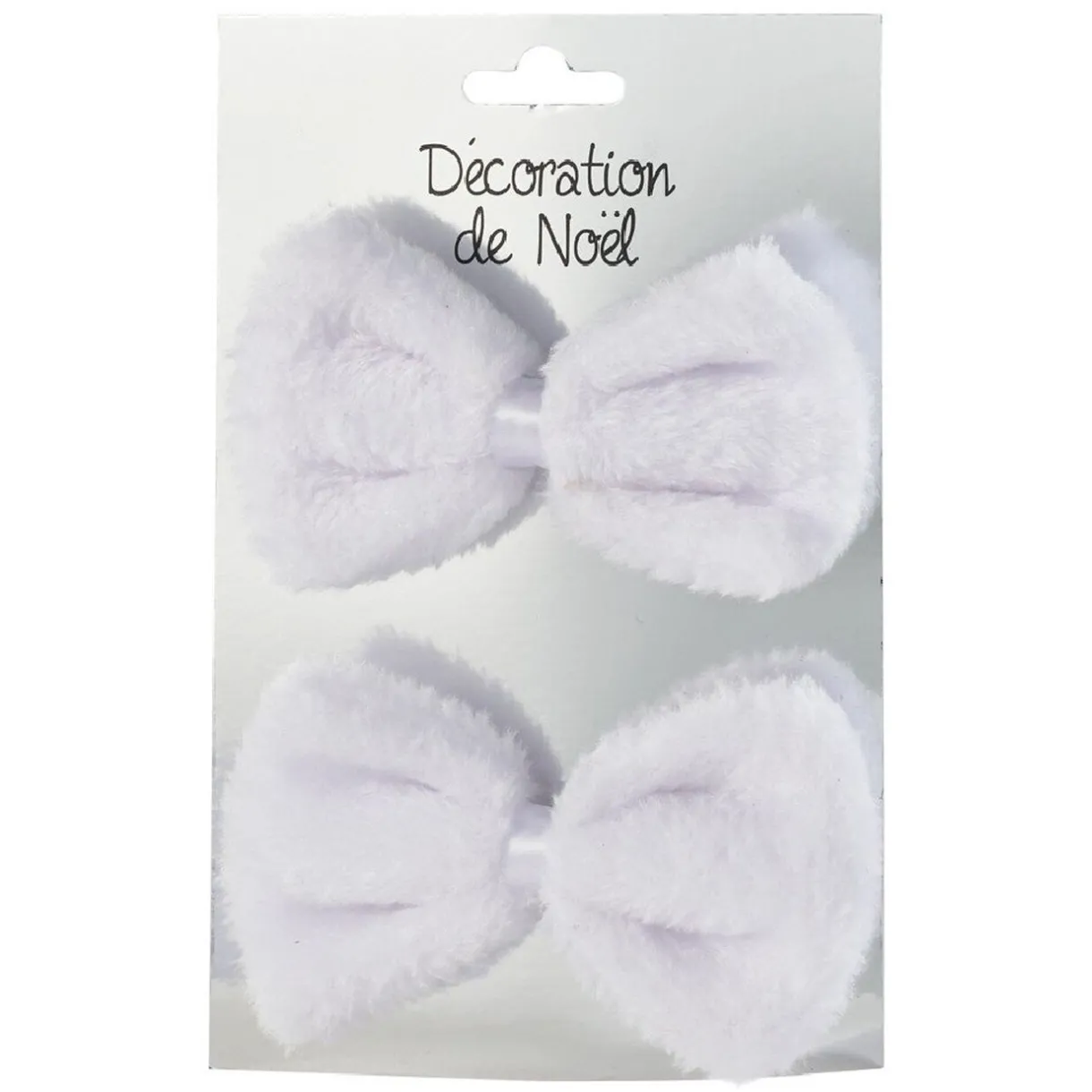 Gifi Noeud papillon fantaisie pour sapin de Noël x2^ Décoration Sapin