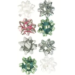 Gifi Noeud pour emballage cadeau de Noël x8^ Loisirs Créatifs Et Emballage Cadeau