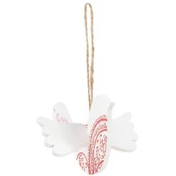 Gifi Oiseau de Noël à suspendre^ Décoration Sapin