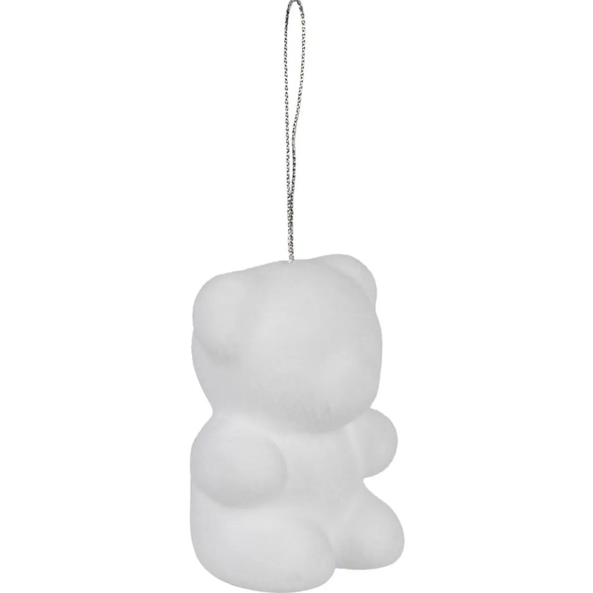 Gifi Ours blanc à suspendre Noël x5^ Décoration Sapin