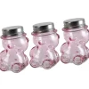 Clearance Gifi Ourson à dragées rose x3