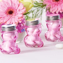 Clearance Gifi Ourson à dragées rose x3