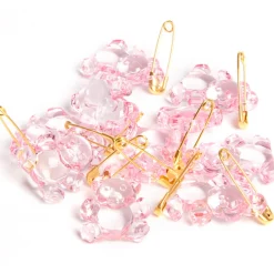 Clearance Gifi Ourson rose à épingler x10