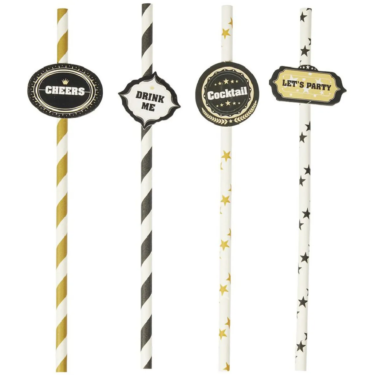 Outlet Gifi Paille assortie avec pancarte L19,5cm 20 pièces