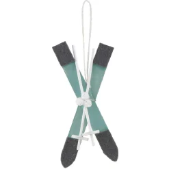 Gifi Paire de skis à suspendre^ Décoration Sapin