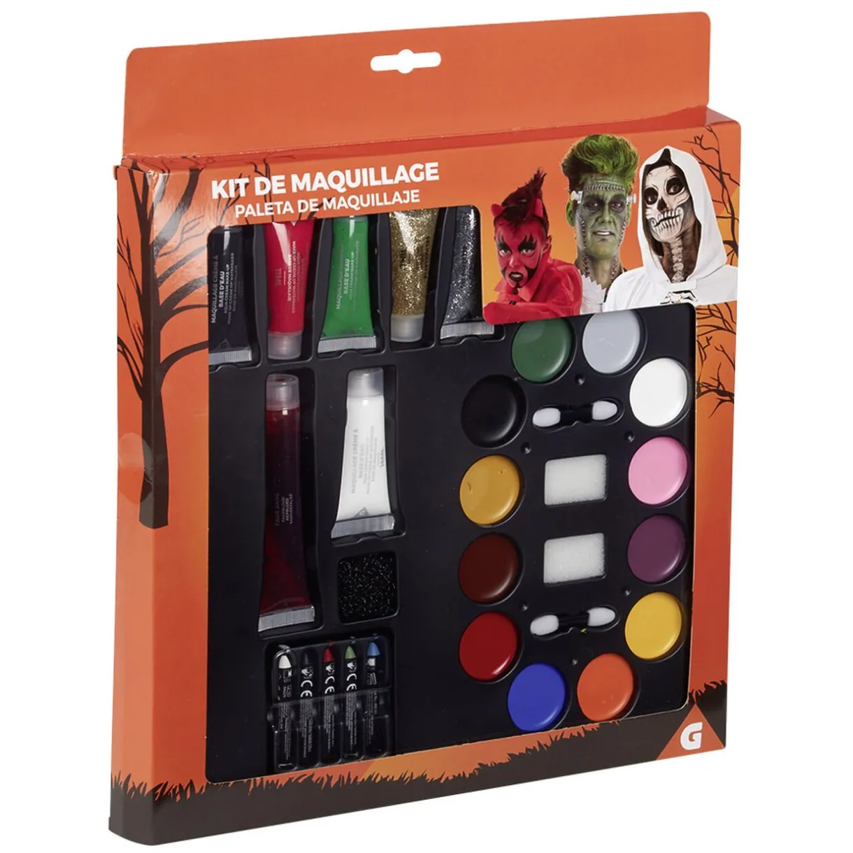 Best Gifi Palette de maquillage XL Halloween