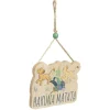 Gifi Pancarte à suspendre Disney Le Roi Lion bois 28xH16cm^ Décoration Sapin