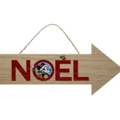 Gifi Pancarte de noël Disney à suspendre, 2 modèles^ Décoration Sapin