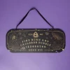 Clearance Gifi Pancarte Halloween à suspendre planche ouija en bois L43xH17cm
