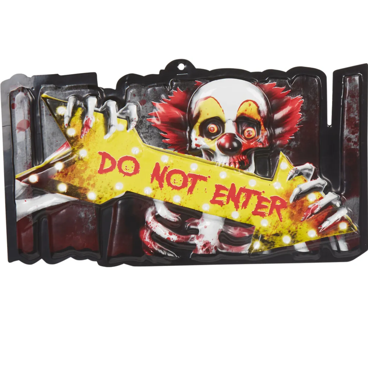 Clearance Gifi Pancarte Halloween inscription Do Not Enter Circus