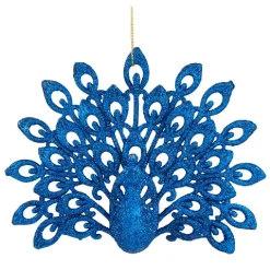 Gifi Paon de Noël pailleté à suspendre^ Décoration Sapin