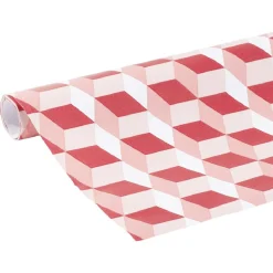 Gifi Papier cadeau imprimé géométrique 200x70cm^ Loisirs Créatifs Et Emballage Cadeau