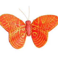 Clearance Gifi Papillon rouge x6