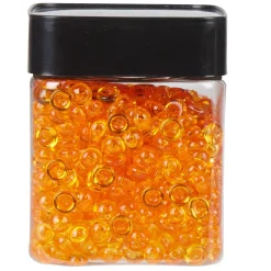 Sale Gifi Perles plates décoratives oranges