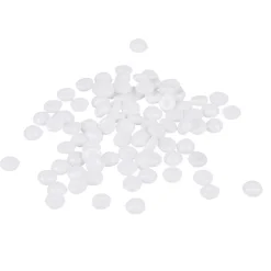 Sale Gifi Perles plates décoratives blanches