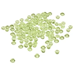 Outlet Gifi Perles plates décoratives vertes