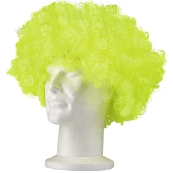 Outlet Gifi Perruque afro fluo