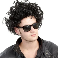 Clearance Gifi Perruque cheveux bouclés noirs