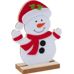 Clearance Gifi Personnage à poser bois et feutrine H18cm - 4 modèles