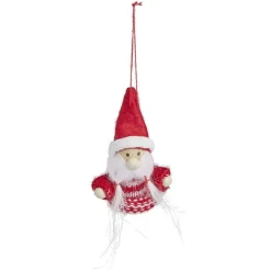 Gifi Personnage à suspendre rouge et blanc - Fille/Père Noël/Ange