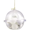 Gifi Petite boule de Noël polystyrène blanc Ø3cm x12