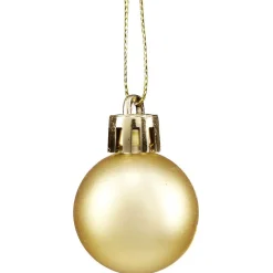 Clearance Gifi Petite boule de Noël polystyrène doré Ø3cm x12