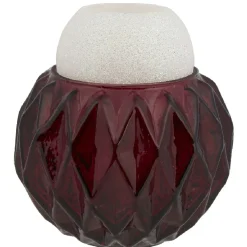 Sale Gifi Photophore boule relief violet