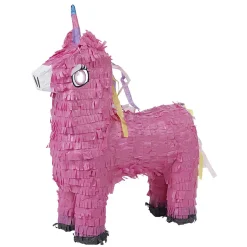 Gifi Piñata lama licorne rose en carton