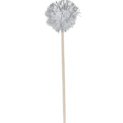 Clearance Gifi Pic à apéritif embout boule noir doré argenté x12