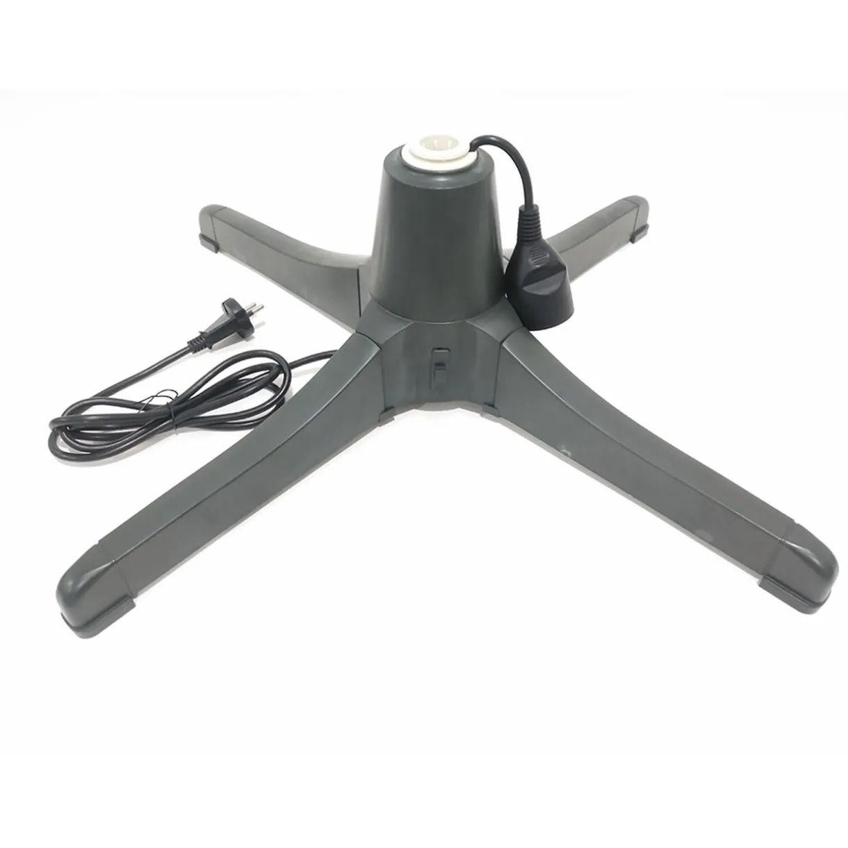 Sale Gifi Pied de sapin de Noël rotatif gris