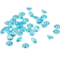 Clearance Gifi Pierres décoratives imitation diamant bleu turquoise