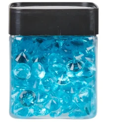 Clearance Gifi Pierres décoratives imitation diamant bleu turquoise