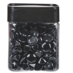 Outlet Gifi Pierres décoratives imitation diamant noir